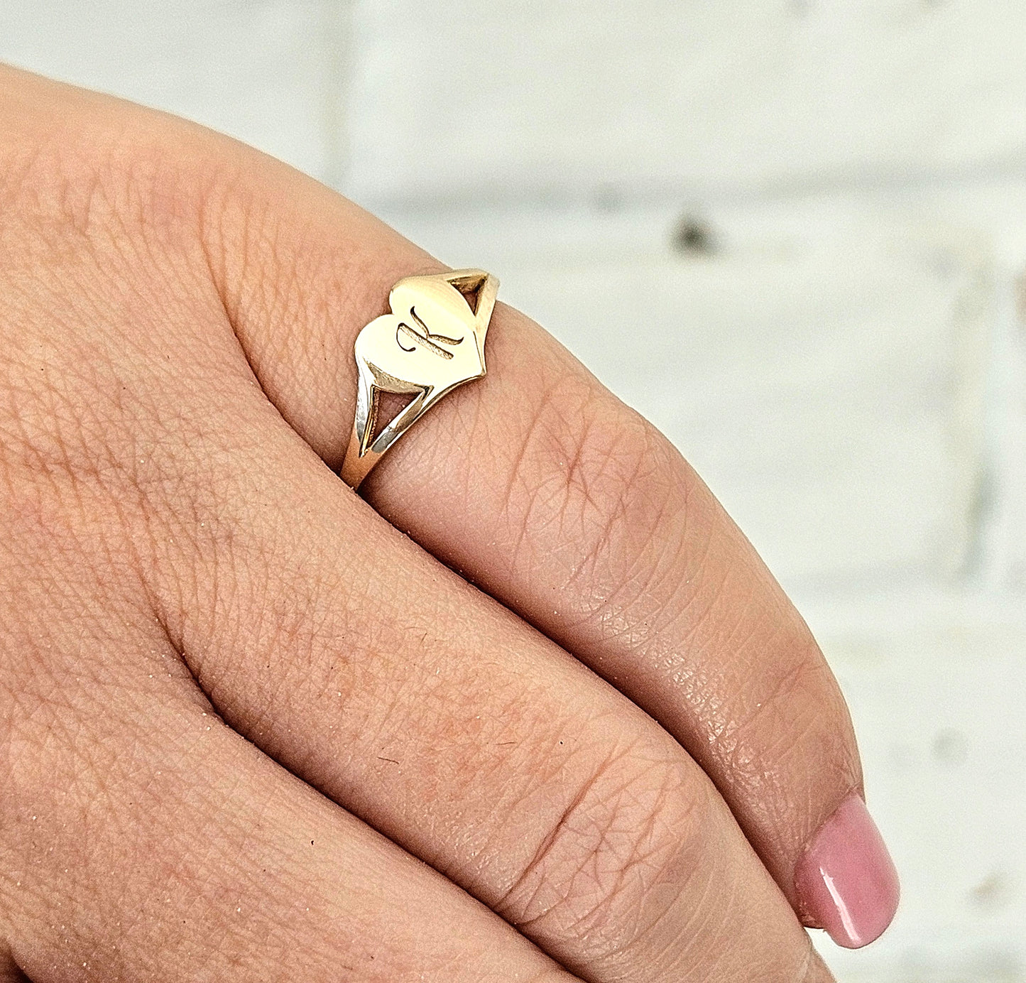 Plain Classic Signet Ring