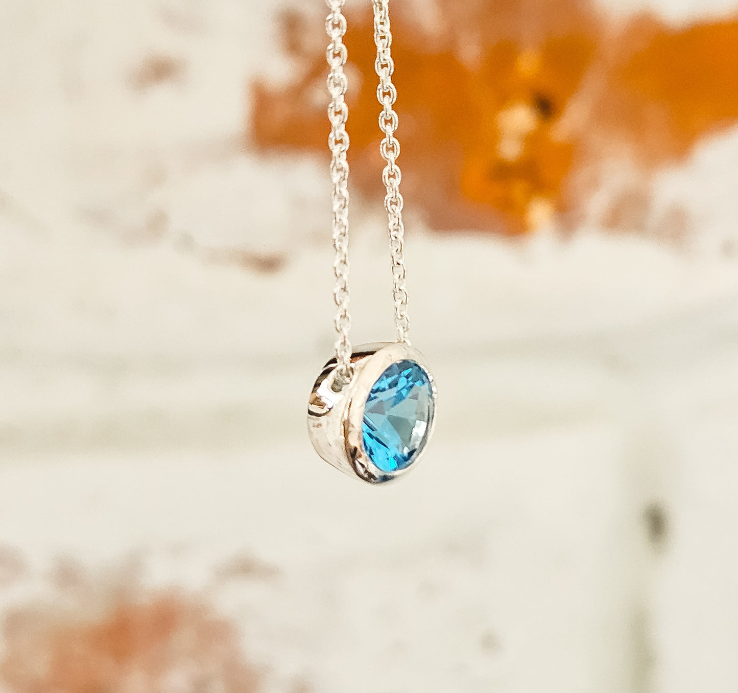 Birthstone Slider Necklace