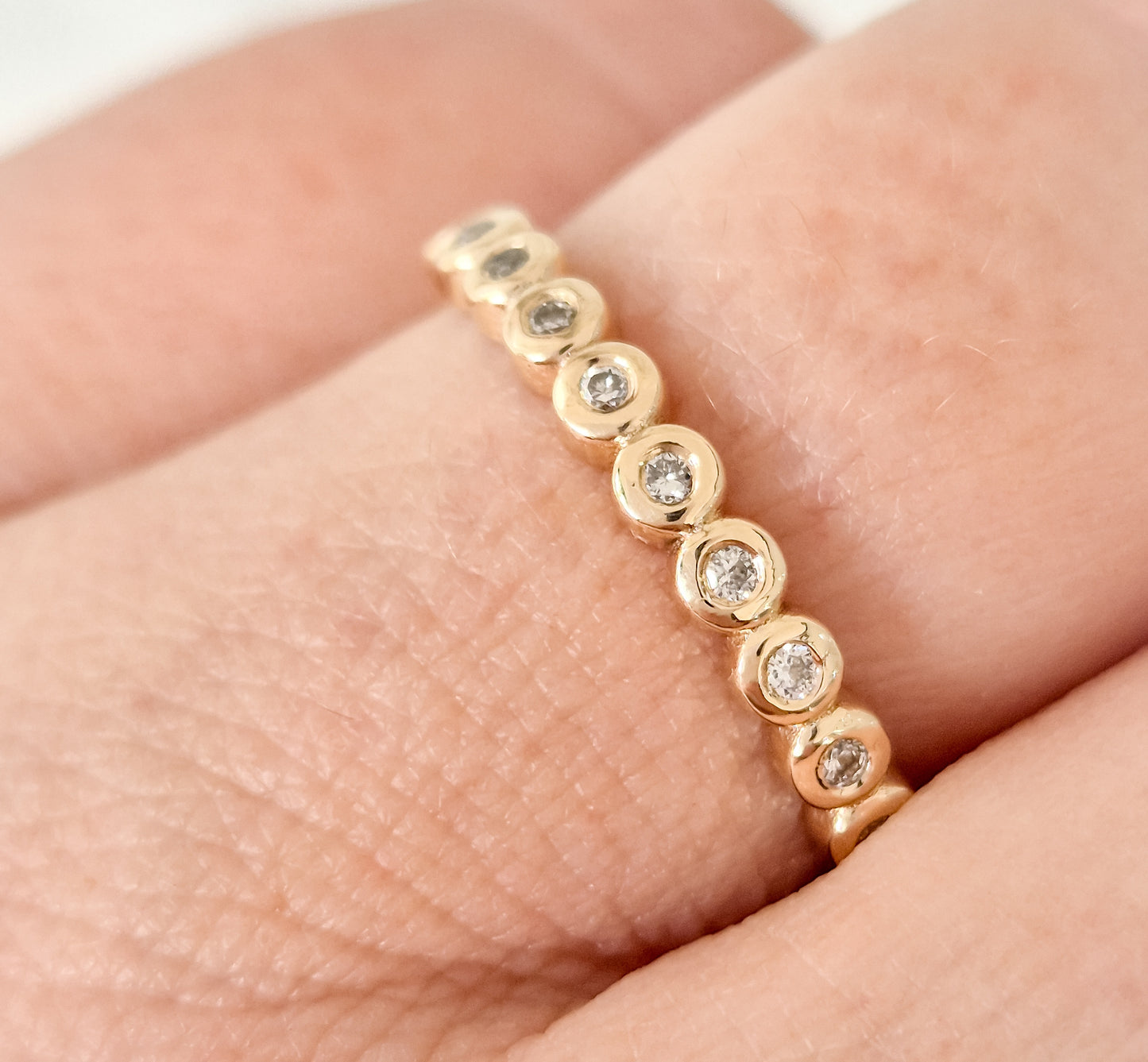 Bubble Eternity Ring