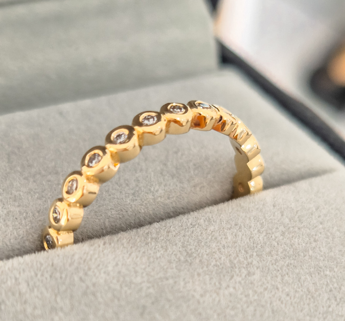 Bubble Eternity Ring