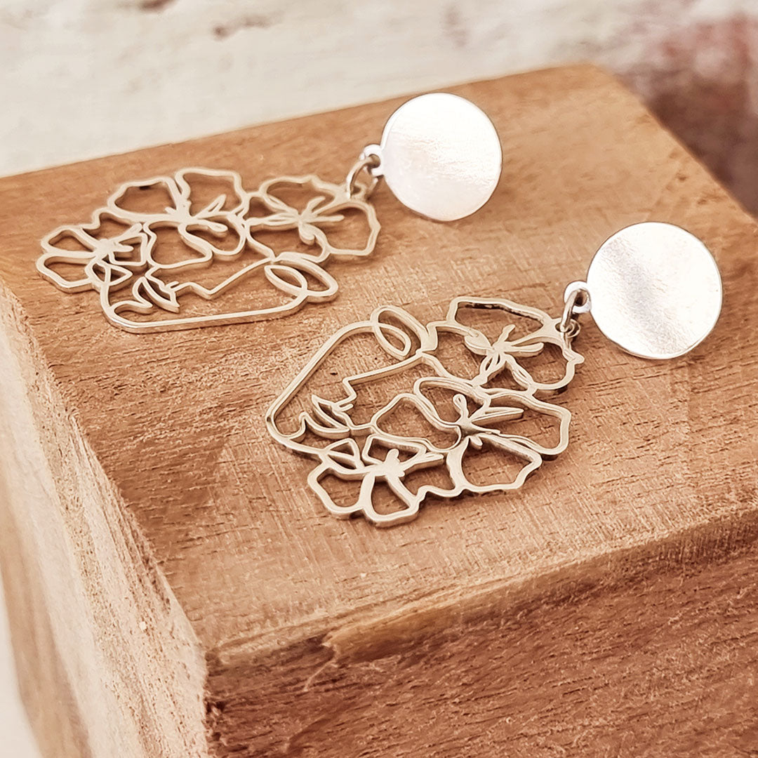 Summer Petals dangle - Earrings