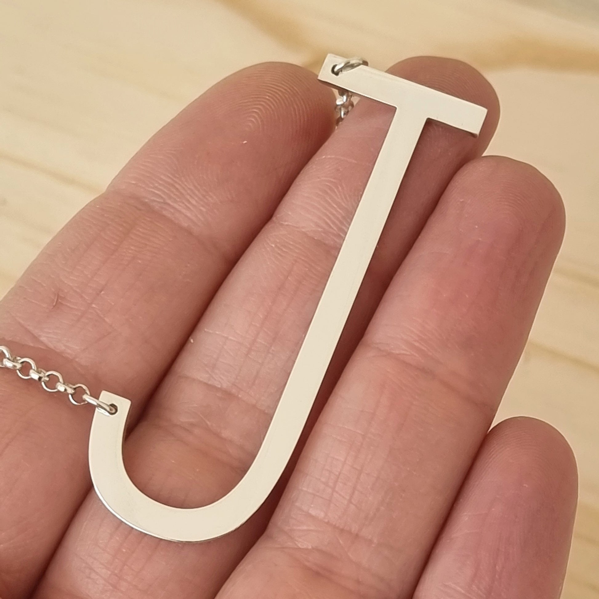 Giant Initial - Necklace