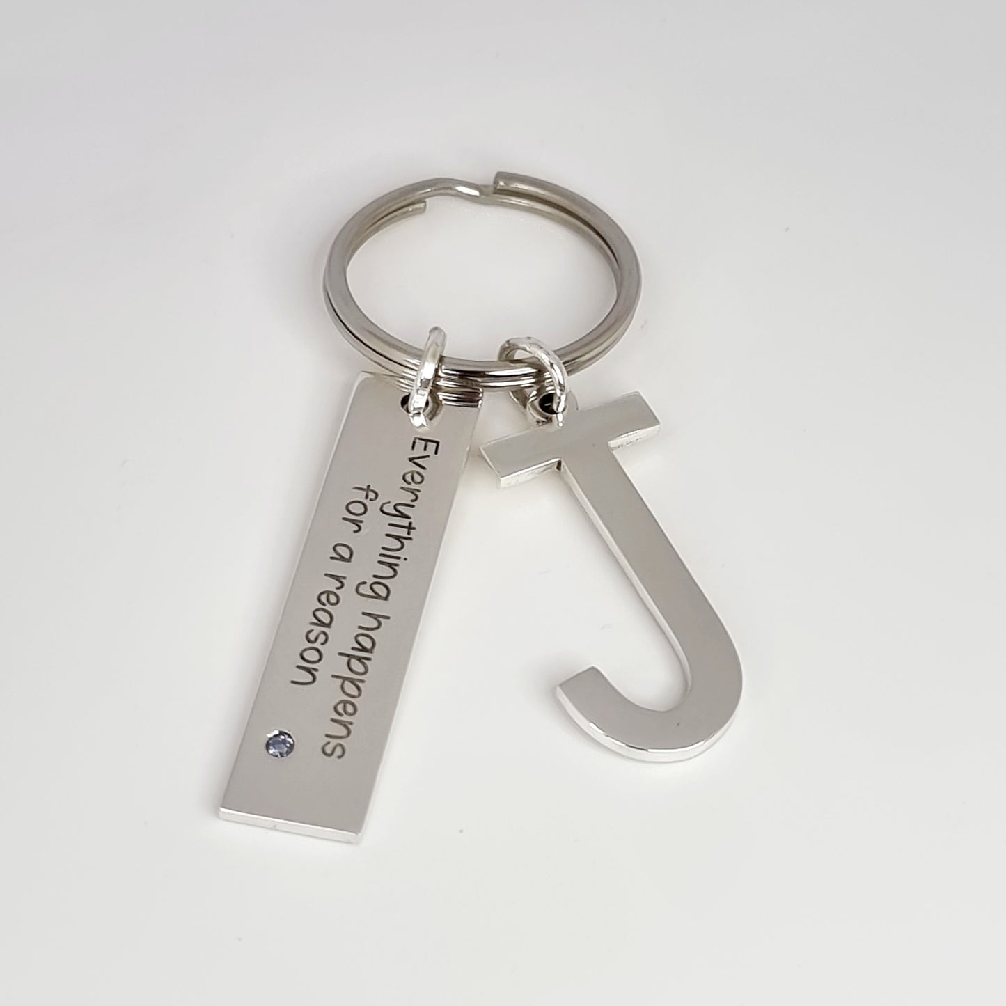 Personalised Keyring - Sterling Silver or Copper