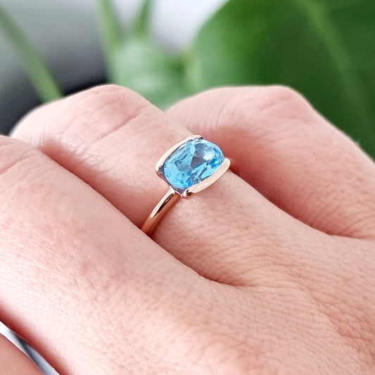 Hint of Gold - Birthstone Ring