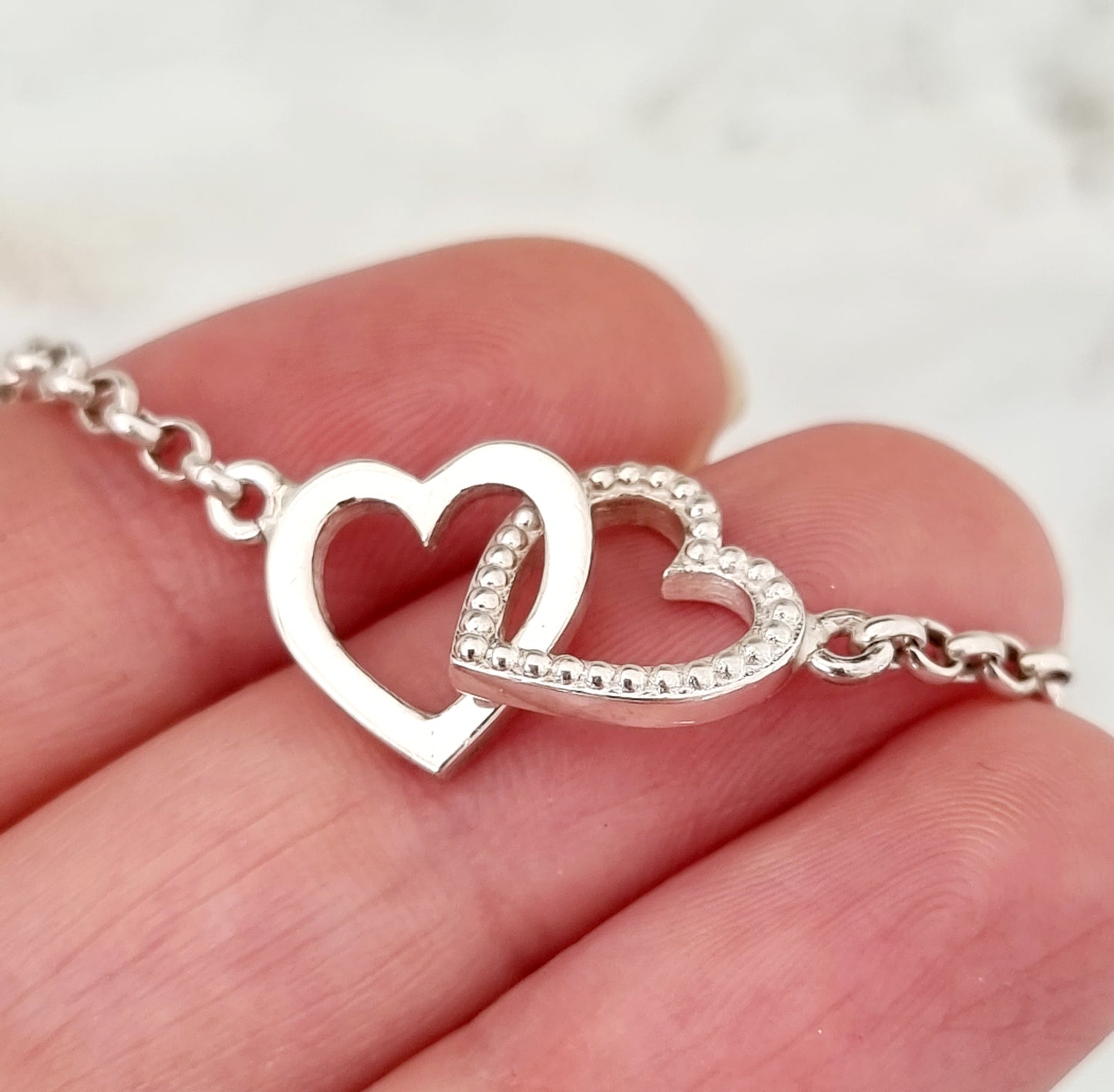 Two Hearts - necklace