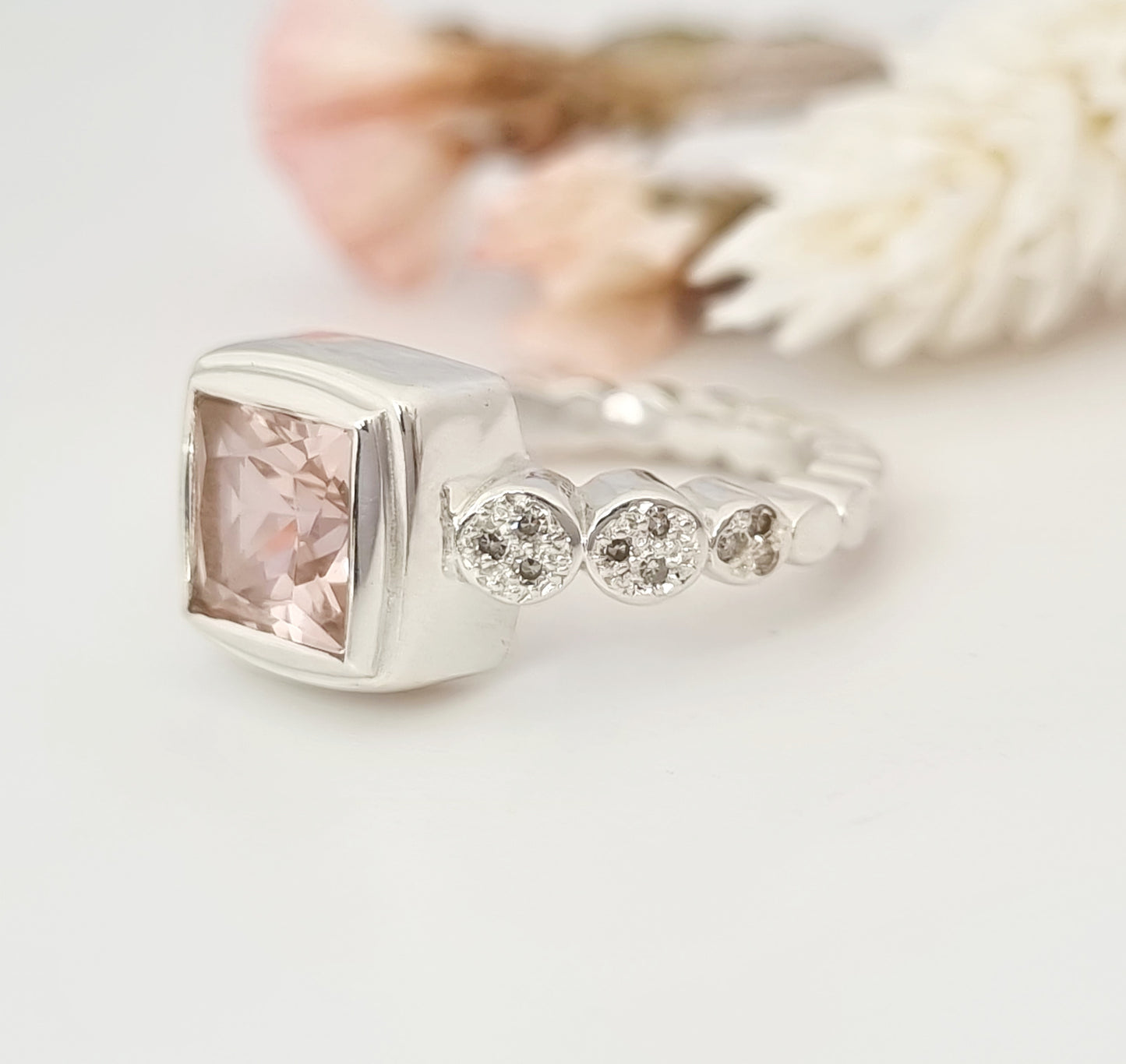 Princess Morganite - Ring