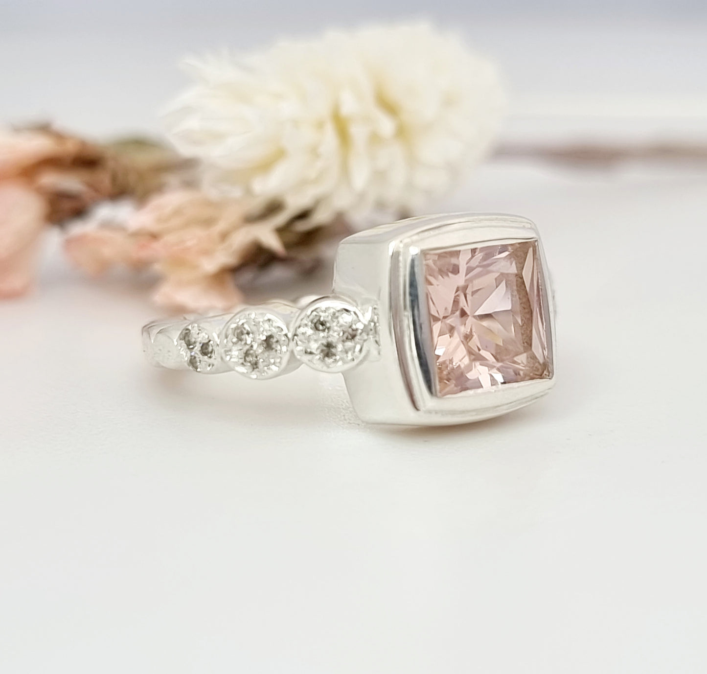 Princess Morganite - Ring