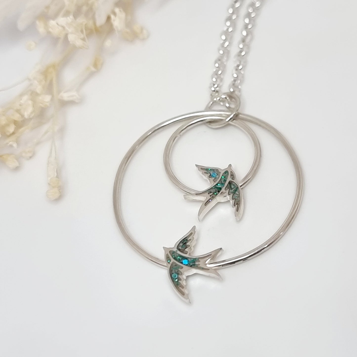 Soaring Wings - Cremation Pendant